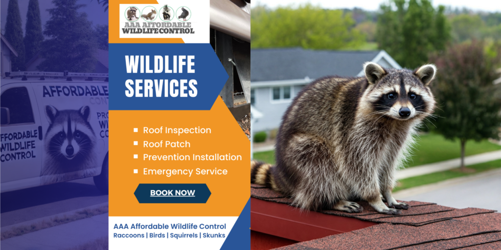 Raccoon on Roof, Raccoon in Attic Toronto,