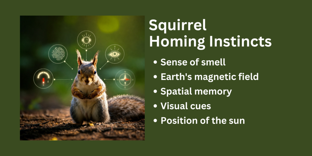 Squirrel Homing Instincts