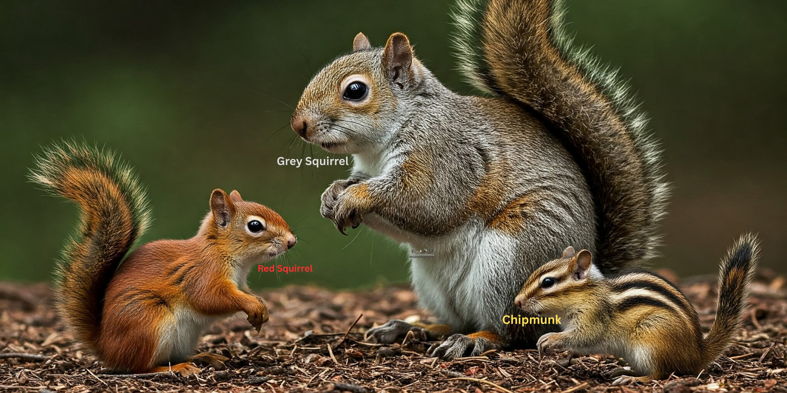 Squirrel Species Toronto, Red Squirrel, Grey Squirrel, Chipmunk