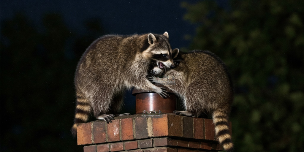 Raccoon Fighting Sounds in Toronto, What does Raccoon Fighting sound like
