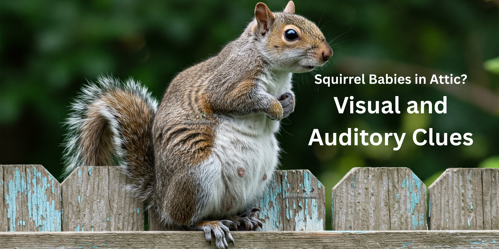 Visual and Auditory Clues of Squirrel Babies in Attic